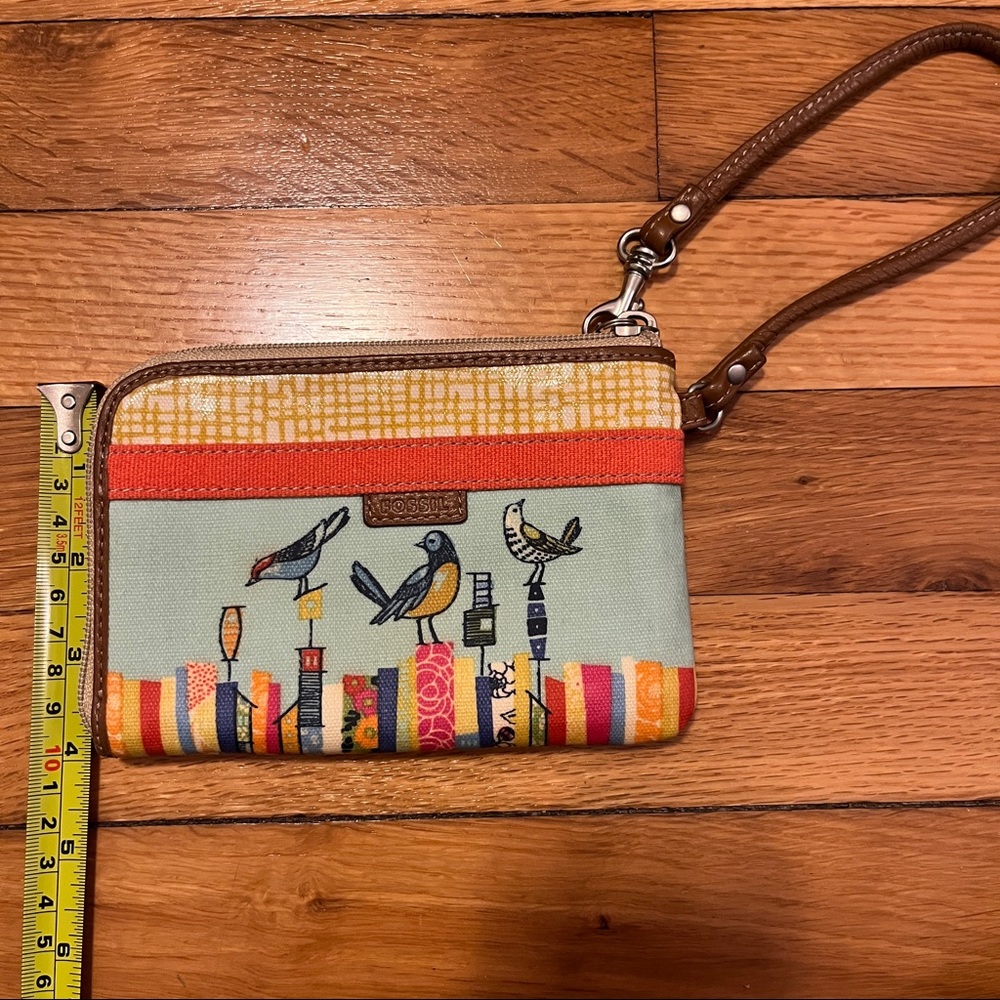 Fossil Key-Per Zip-Around Wristlet - image 4